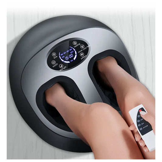 Total Foot Therapy: Shiatsu Massager with Heat & Compression